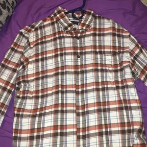 Lands end button down